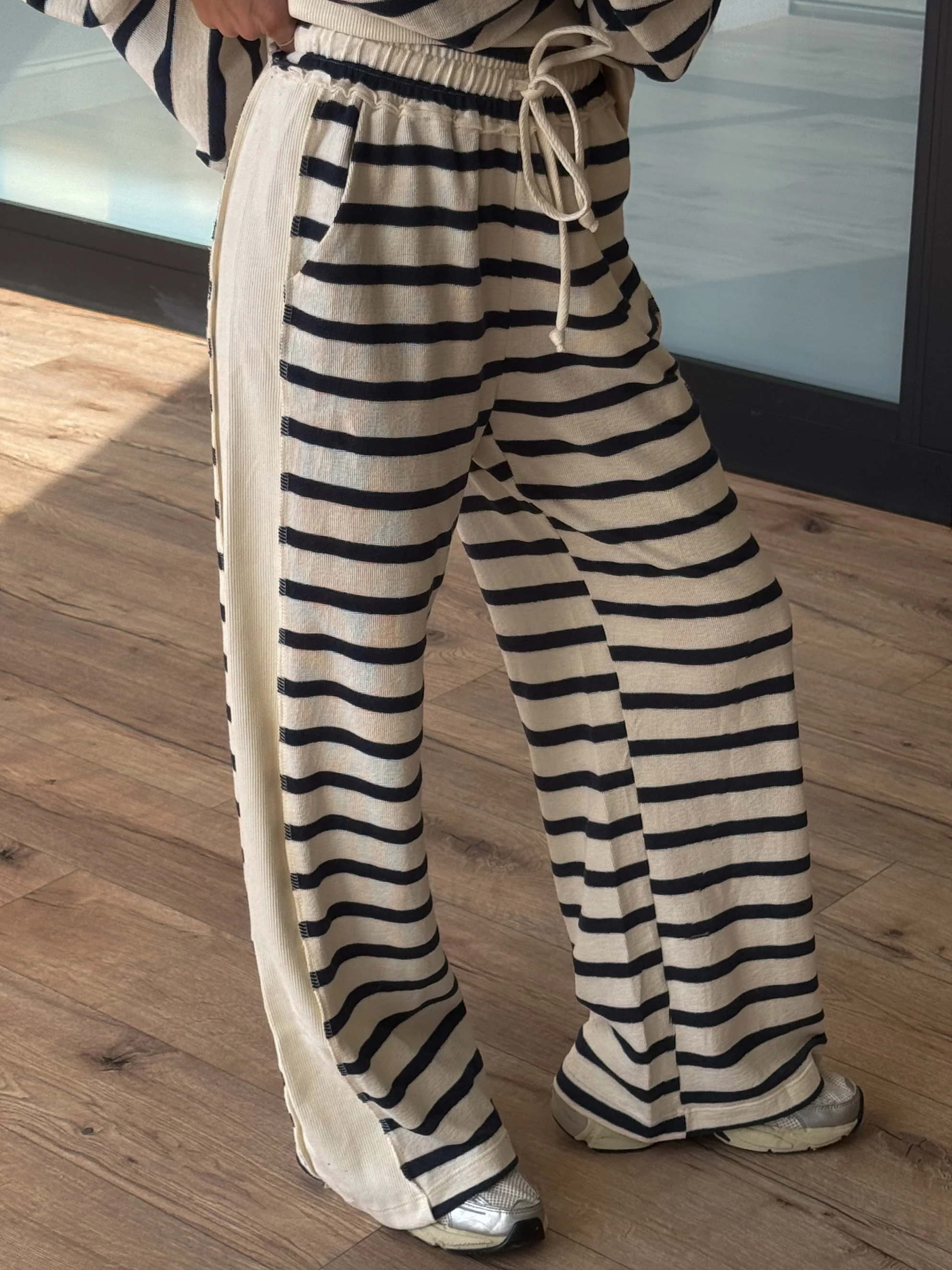 Anchor Ribbed Lounge Pants - Image 2