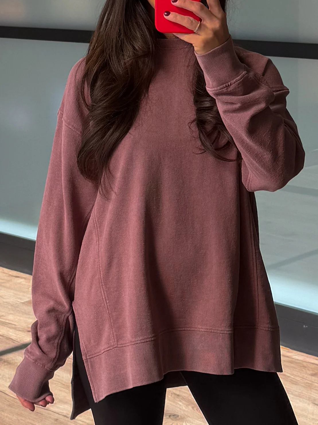 Highland Long Sleeve Top | Mauve - Image 4