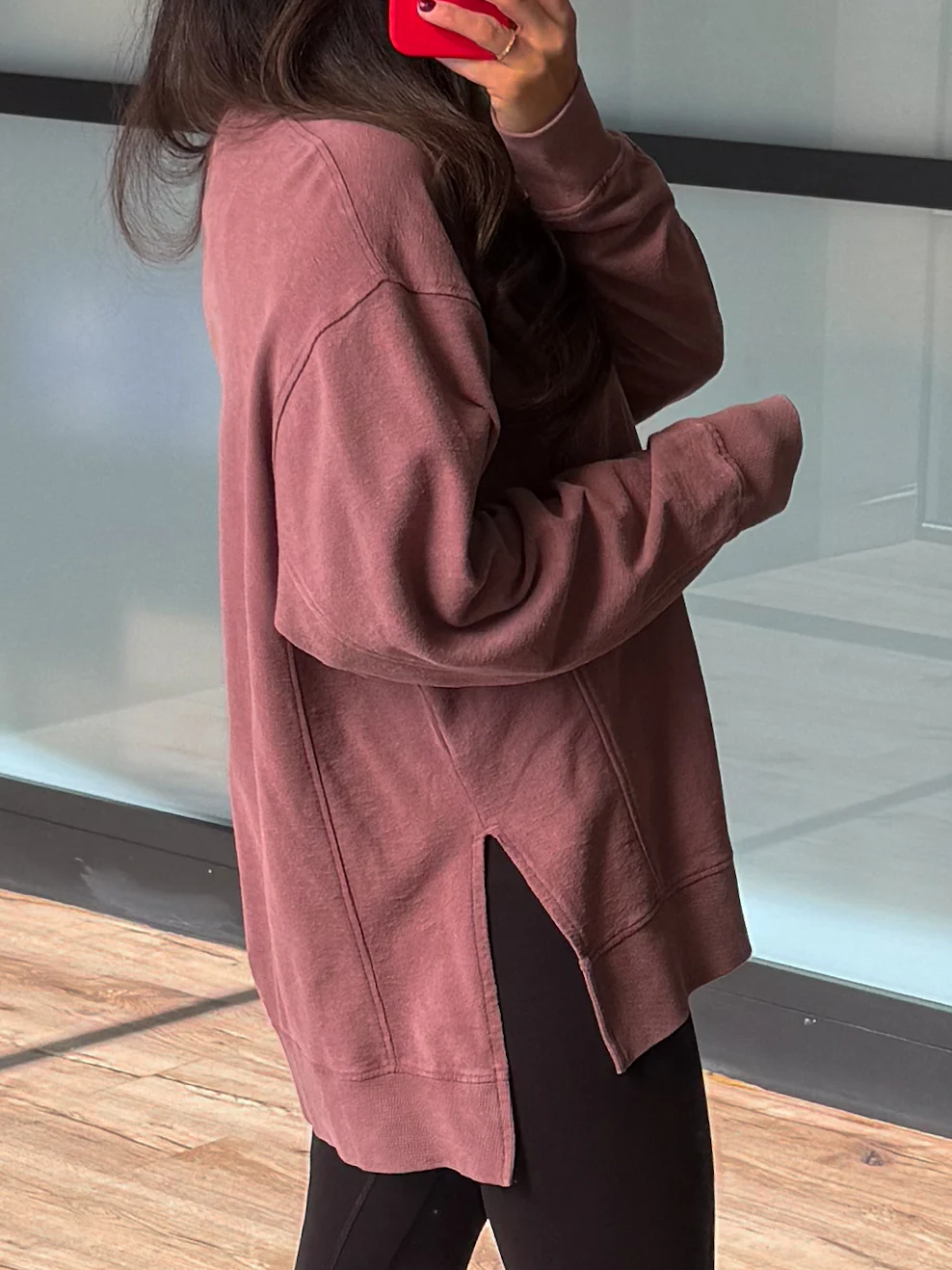 Highland Long Sleeve Top | Mauve - Image 5