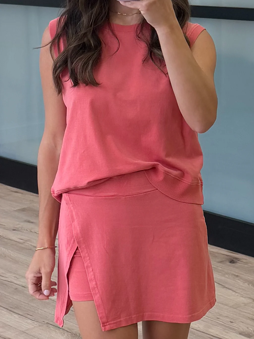 Runner Up Skort Set | Rose - Image 2