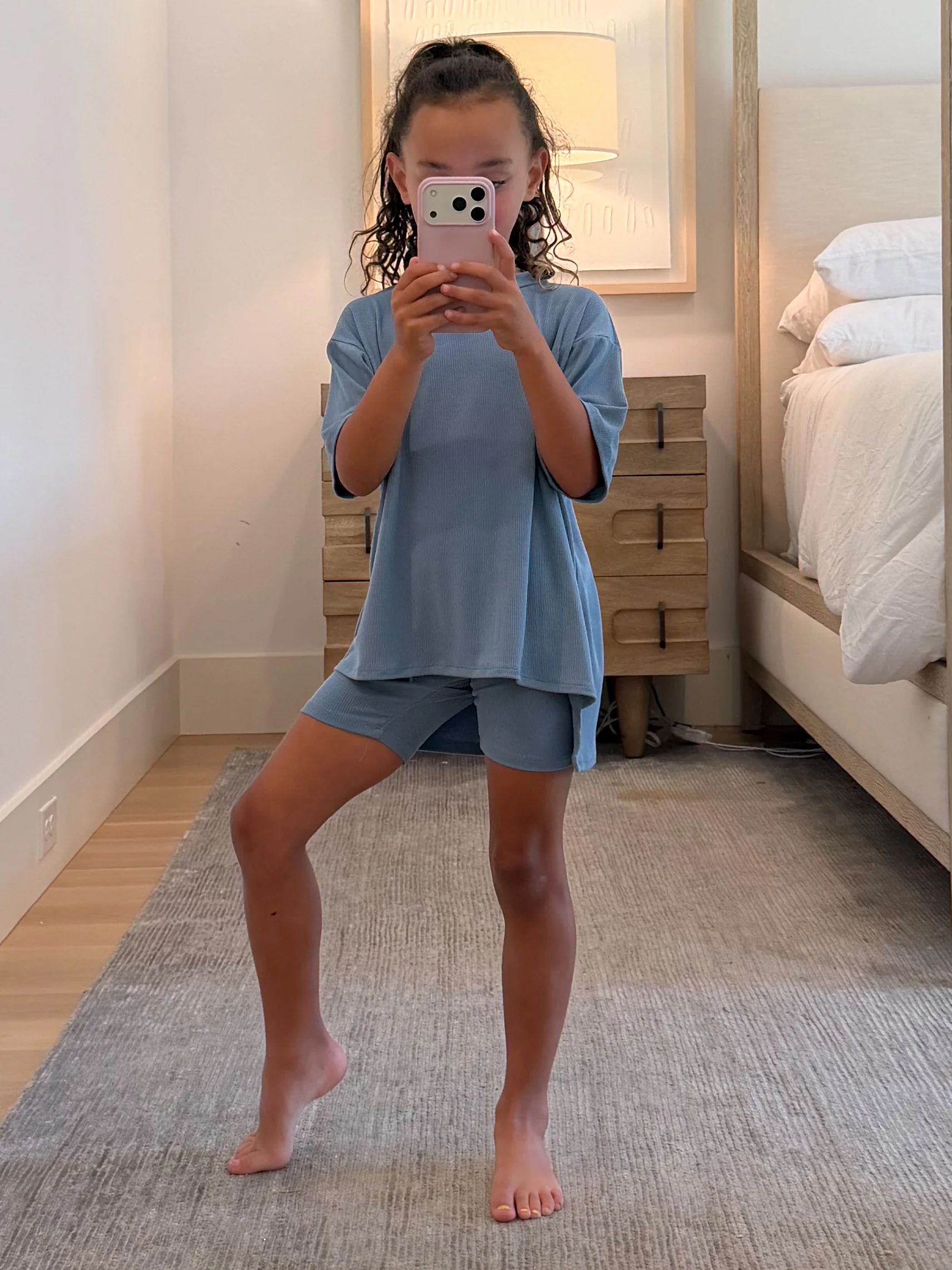 Tiny Novi Set | Denim - Image 2