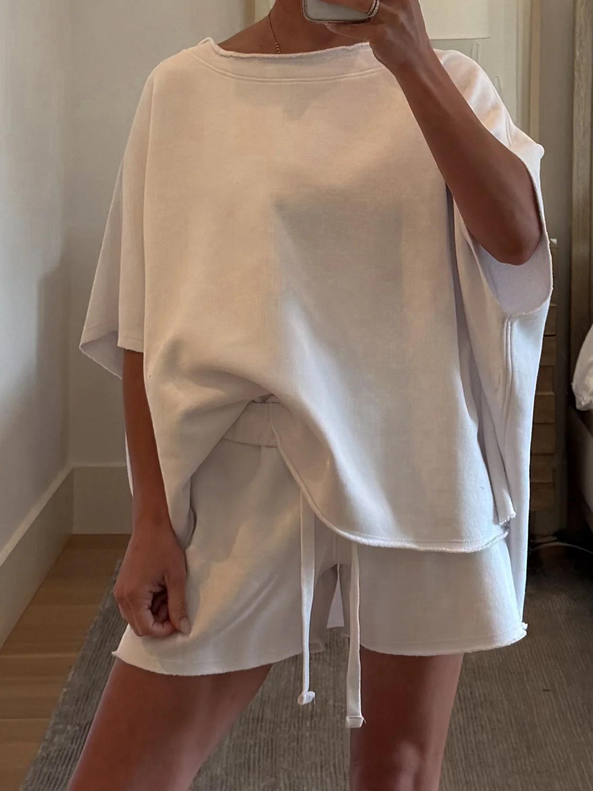 Worn Well Oversized Top | White | RESTOCK - Image 4