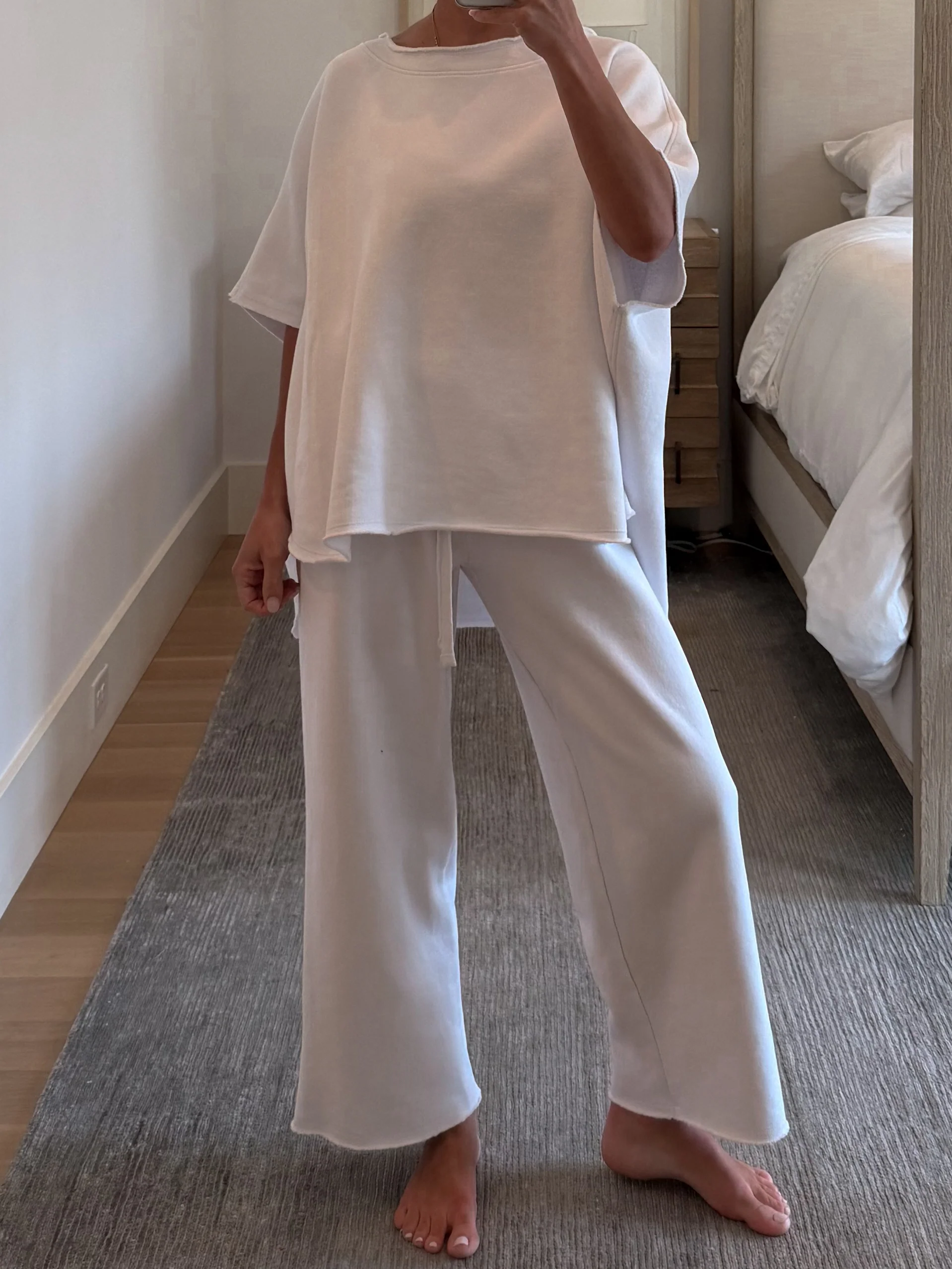 Worn Well Oversized Top | White | RESTOCK - Image 7