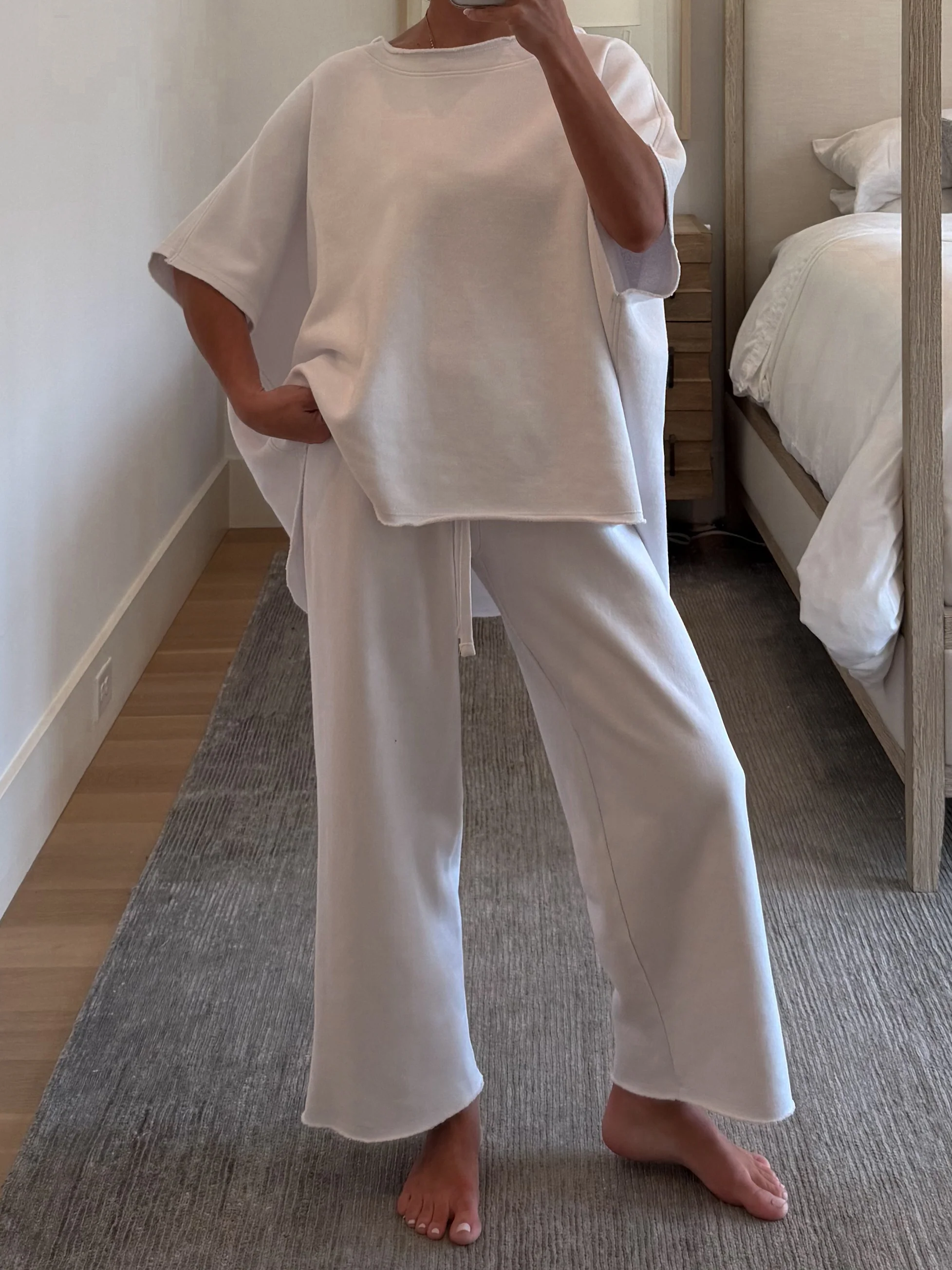 Worn Well Oversized Top | White | RESTOCK - Image 8